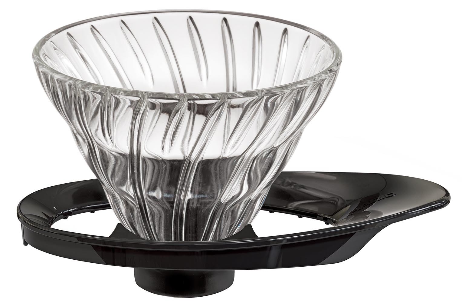 Hario Glass Coffee Dripper V60 01 Black