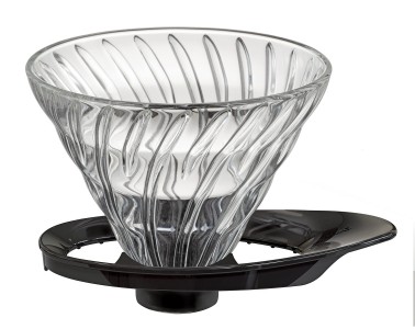 Hario Glass Coffee Dripper V60 02 Black Hario Glass Coffee Dripper V60 02 Black