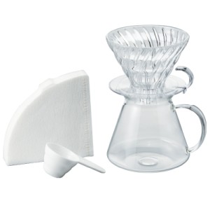Hario V60 Glass Brewing Kit Hario V60 Glass Brewing Kit