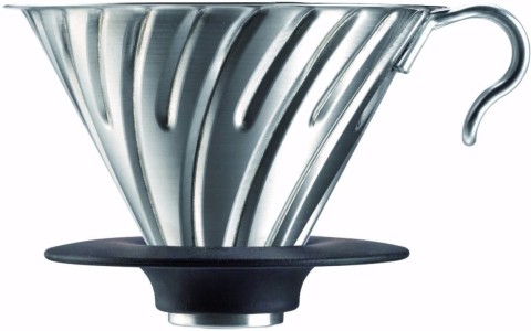 Hario V60 Metal Dripper Stainless Steel Hario V60 Metal Dripper Stainless Steel