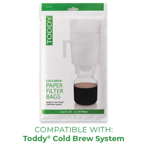 Toddy Paper Filter Bags 20τμχ ColdBrewSystem1L