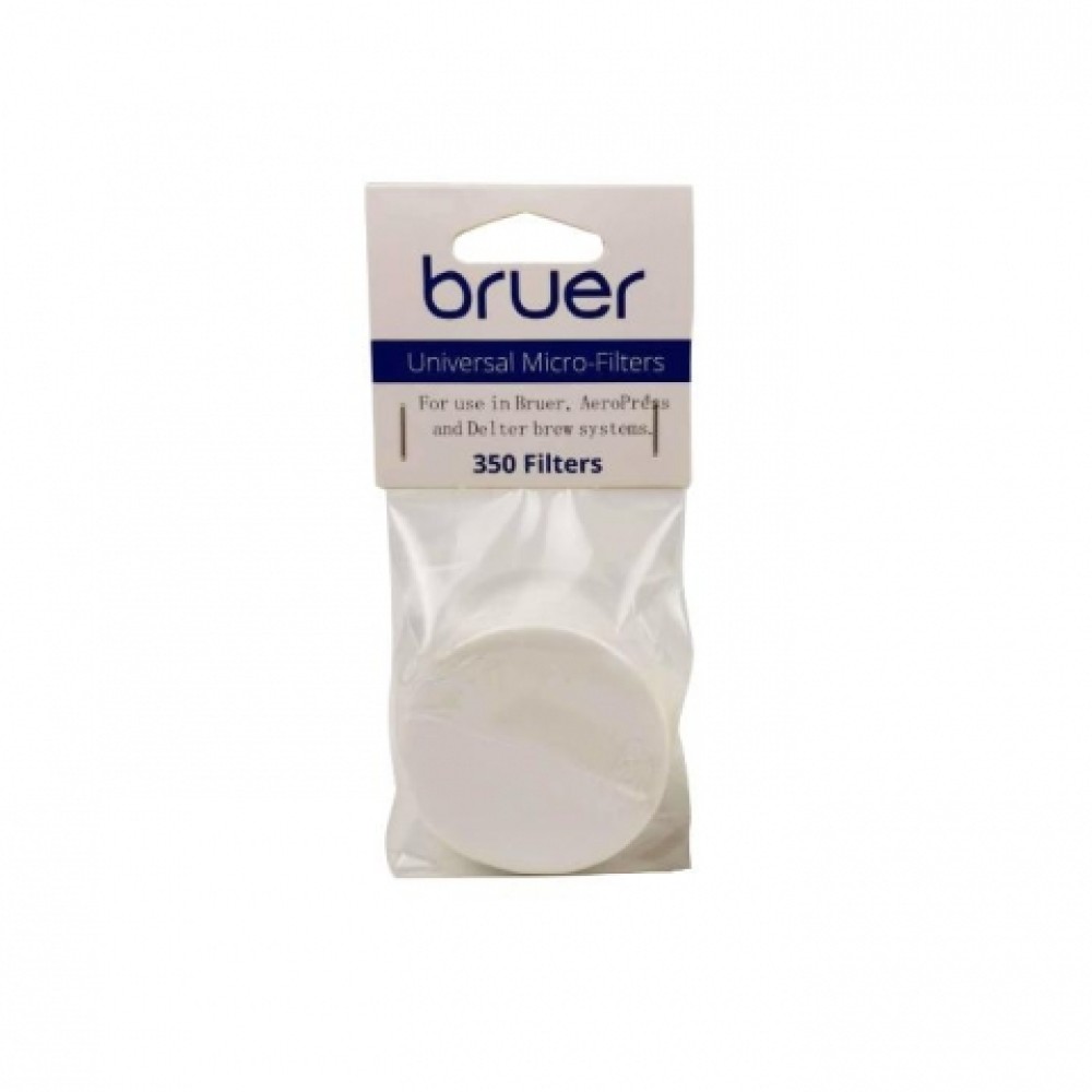 Bruer 350 Paper Filters - χάρτινα φίλτρα 350 τεμάχια