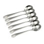 Rhino Professional Cupping Spoon 6 τμχ Stainless Steel