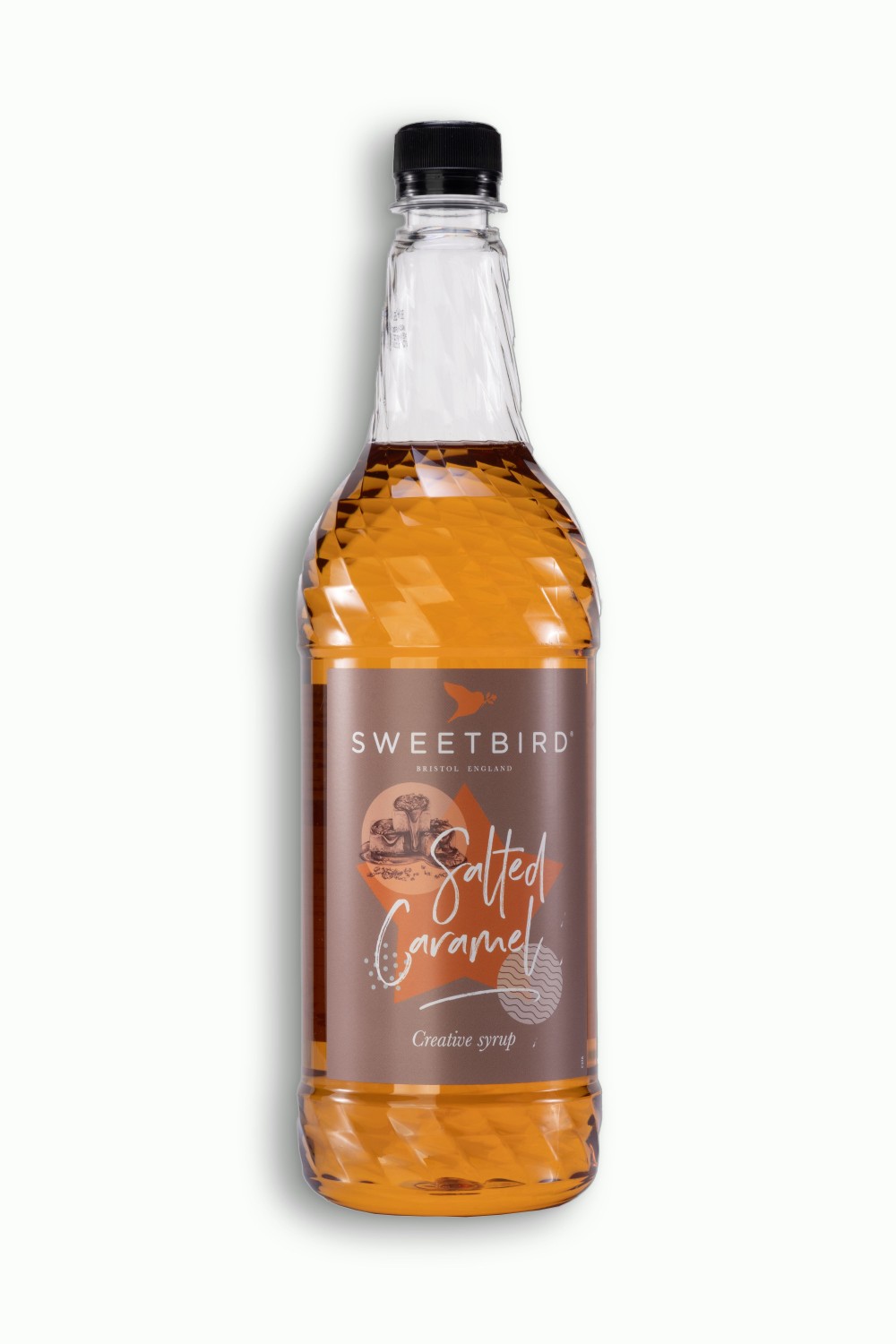 Sweetbird Salted Caramel syrup 1L - Σιρόπι Αλατισμένης Καραμέλας