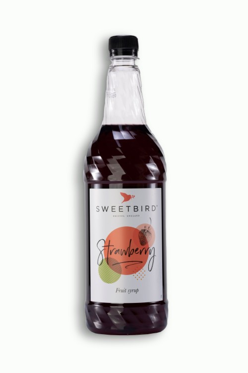 Sweetbird Strawberry syrup 1L - Σιρόπι Φράουλα 1Λίτρο