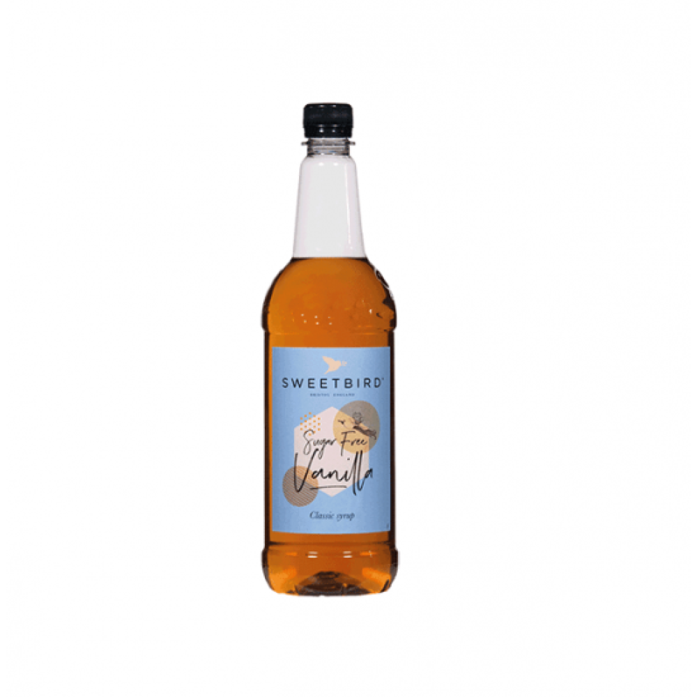 Sweetbird Vanilla Sugar Free syrup 1L - Σιρόπι Βανίλιας χωρίς ζάχαρη 1Λίτρο Sweetbird Vanilla Sugar Free syrup 1L - Σιρόπι Βανίλιας χωρίς ζάχαρη 1Λίτρο