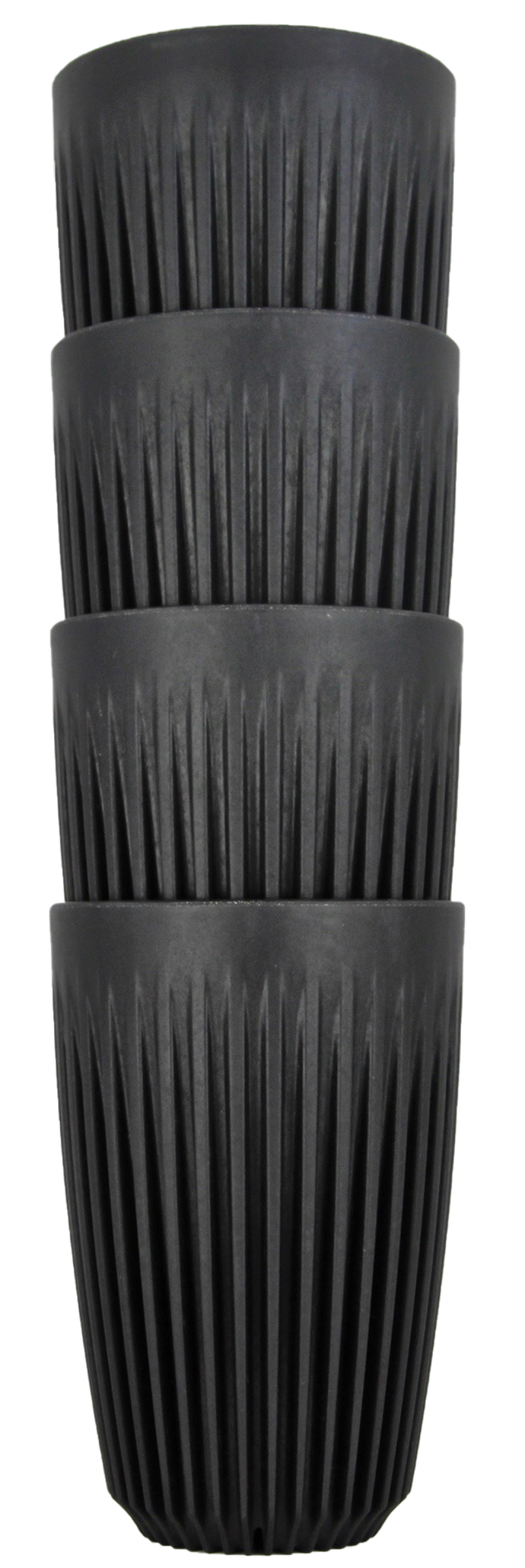 Huskee 4 τμχ Cup 12oz Charcoal Huskee 4 τμχ Cup 12oz Charcoal