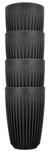Huskee 4 τμχ Cup 12oz Charcoal Huskee 4 τμχ Cup 12oz Charcoal