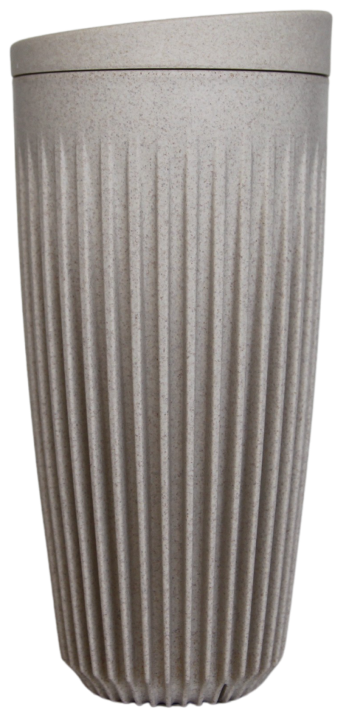 Huskee Cup&Lid 16oz Natural
