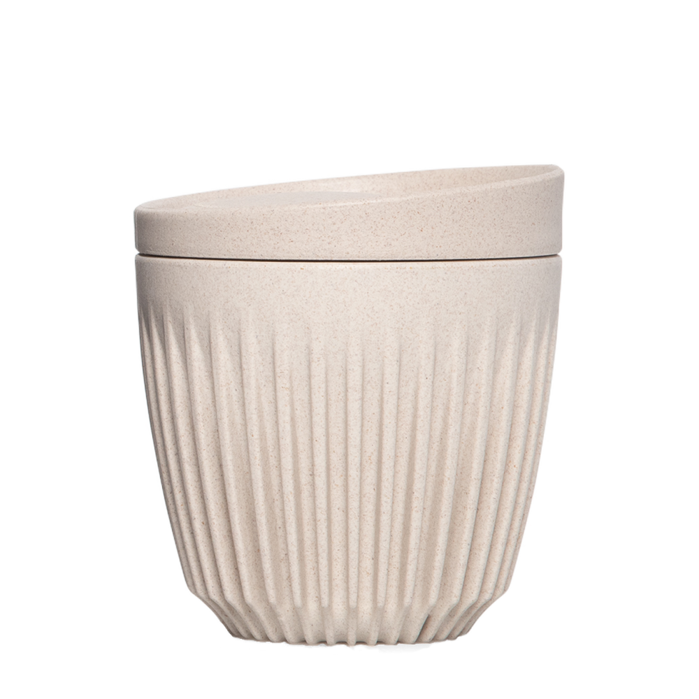 Huskee Cup&Lid 6oz Natural