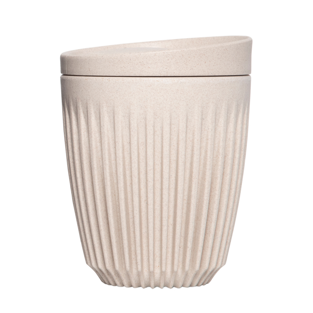    Huskee Cup&Lid 8oz Natural