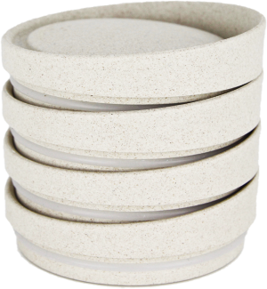 Huskee 4 τμχ Universal Καπάκι Natural