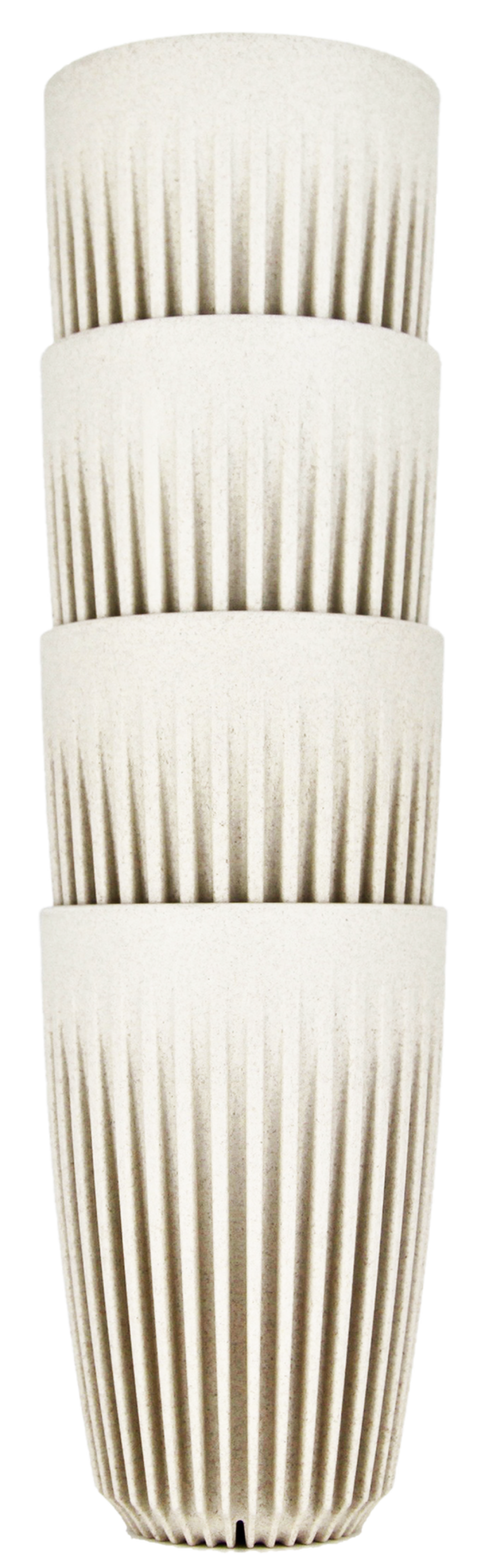Huskee 4 τμχ Cup 12oz Natural Huskee 4 τμχ Cup 12oz Natural