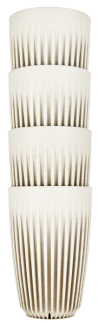 Huskee 4 τμχ Cup 12oz Natural Huskee 4 τμχ Cup 12oz Natural