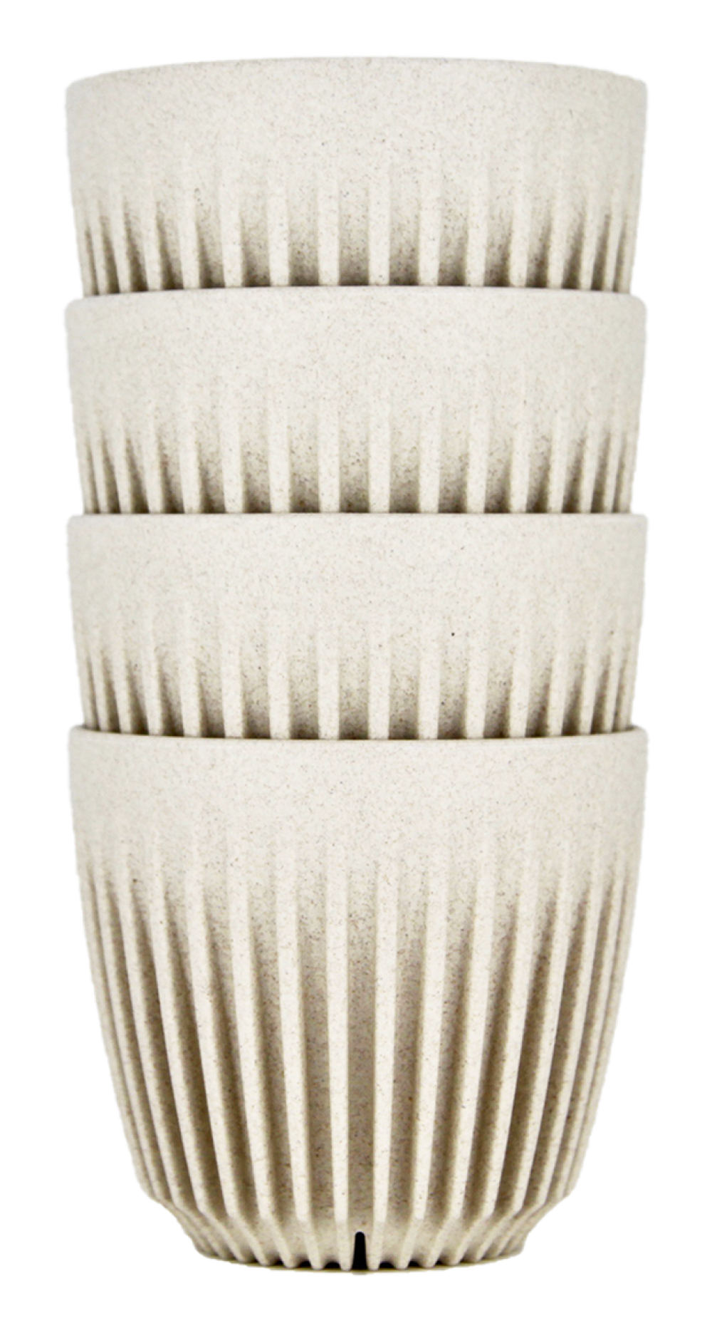 Huskee 4 τμχ Cup 6oz Natural Huskee 4 τμχ Cup 6oz Natural