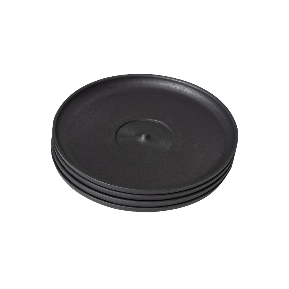Huskee 4 τμχ Universal Πιατάκι Charcoal Huskee 4 τμχ Universal Πιατάκι Charcoal
