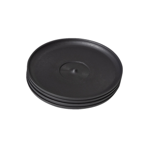 Huskee 4 τμχ Universal Πιατάκι Charcoal