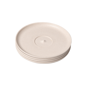 Huskee 4 τμχ Universal Πιατάκι Natural