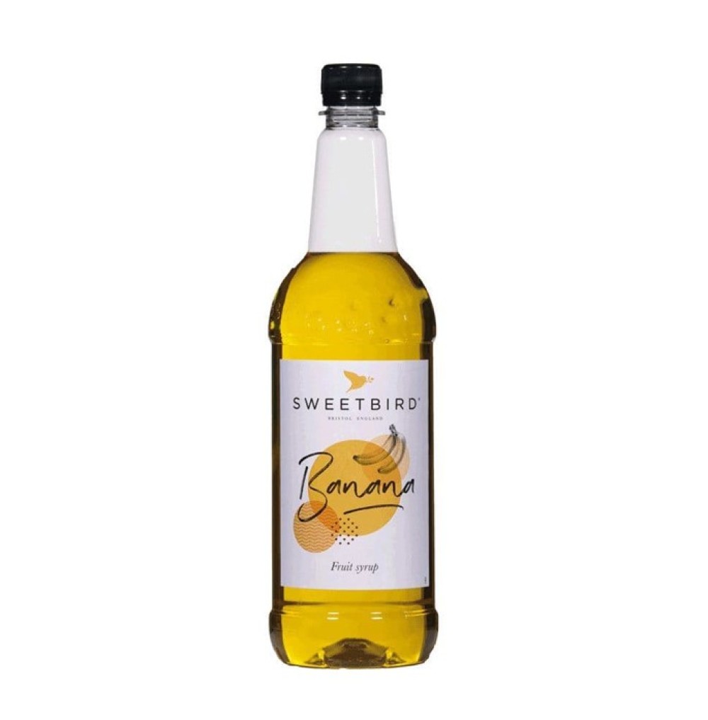 Sweetbird Banana Syrup 1L - Σιρόπι Μπανάνα 1Λίτρο