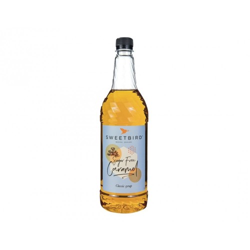 Sweetbird Caramel Syrup Sugar Free 1L - Σιρόπι Καραμέλας χωρίς ζάχαρη 1Λίτρο