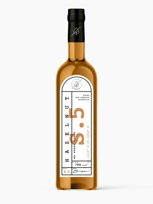 ΟΠΩΡΑ Hazelnut 700ml NoAdded sugar Syrup