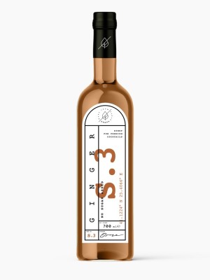 ΟΠΩΡΑ Ginger 700ml NoAdded sugar Syrup