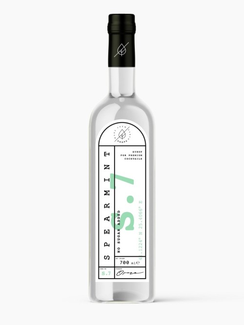 ΟΠΩΡΑ Spearmint 700ml NoAdded sugar Syrup