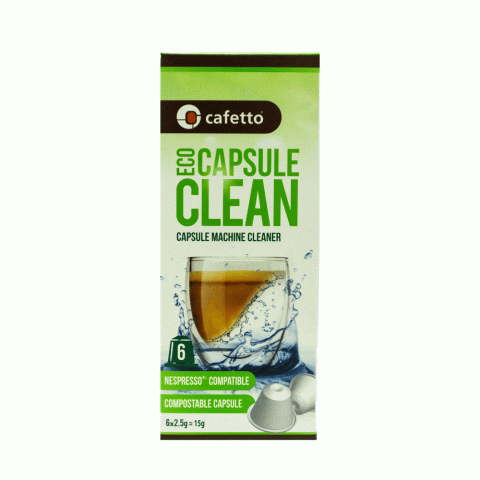 Cafetto Capsule Clean 6τμχ Nespresso Compatible