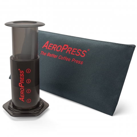 AeroPress Coffee & Espressomaker with bag