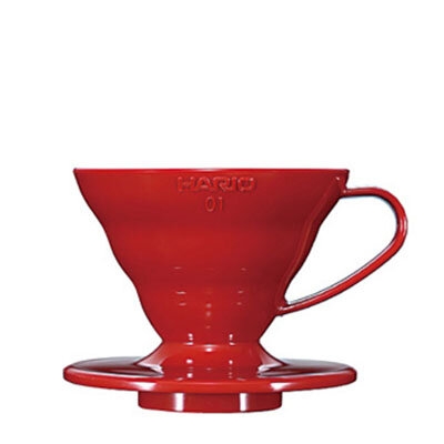 Hario Coffee Dripper 01 red V60  Ceramic 