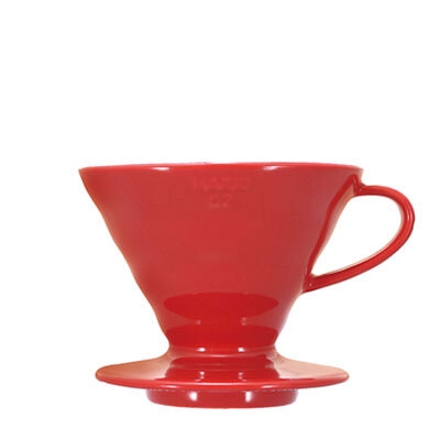 Hario Coffee Dripper 02 red V60 Ceramic