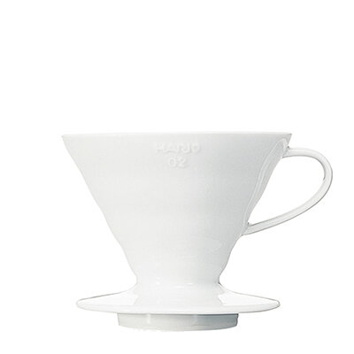 Hario Coffee Dripper V60 02 white Ceramic