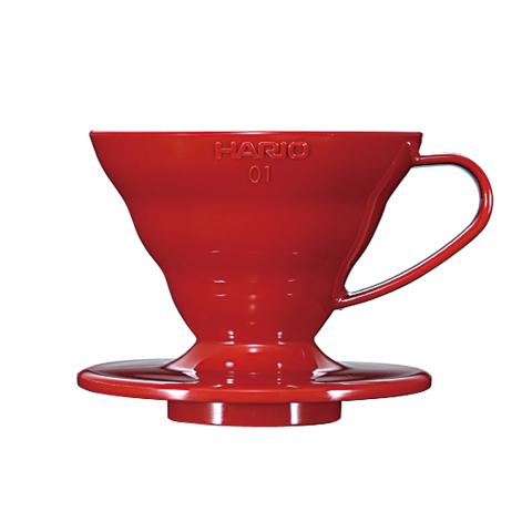 Hario V60 Coffee Dripper 01 / Red (PP)